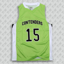 Profissional Sublimação Basketball Jersey